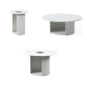 MESAS RATONAS DE ALUMINIO CON LUZ