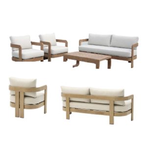 SET 4 PIEZAS NOOSA